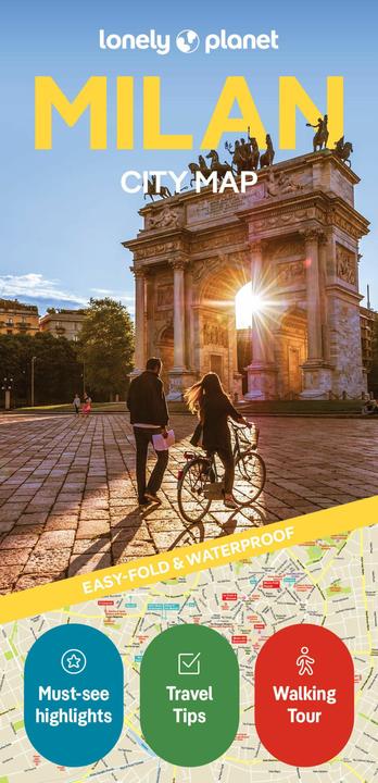 Image du produit Lonely Planet Milan City Map (Anglais, La planète solitaire, 2025)