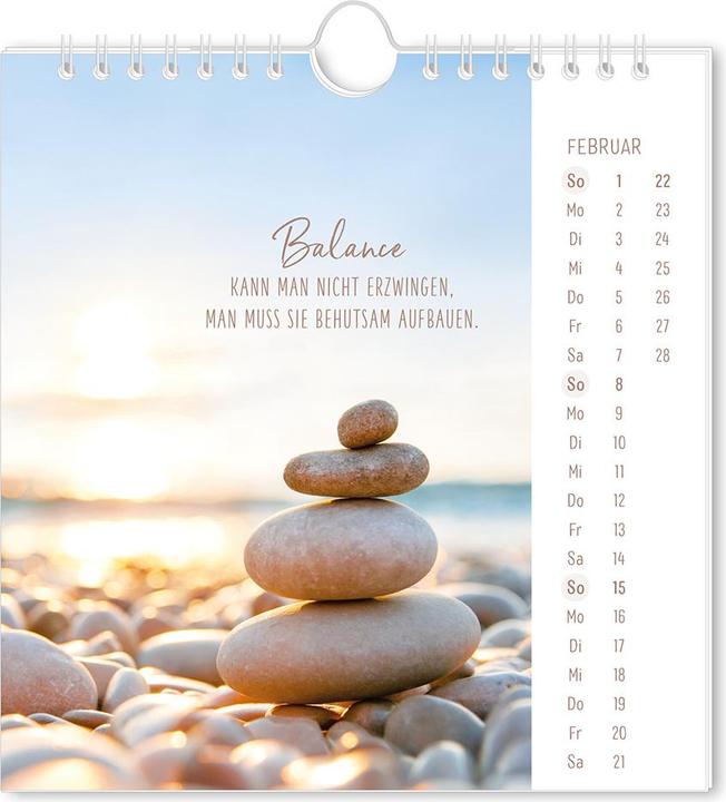 Produktbild Postkartenkalender 2026 Lichtblicke (16 x 17 cm, Deutsch)