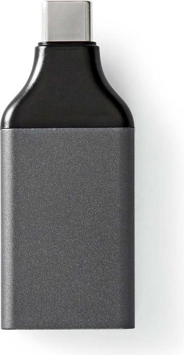 Produktbild Nedis USB-C™ Adapter | USB 3.2 Gen 1 | USB-C™ Stecker | HDMI™ Ausgang | 4K@60Hz | Rund | Vernickelt (USB Typ-C, 2.20 cm)