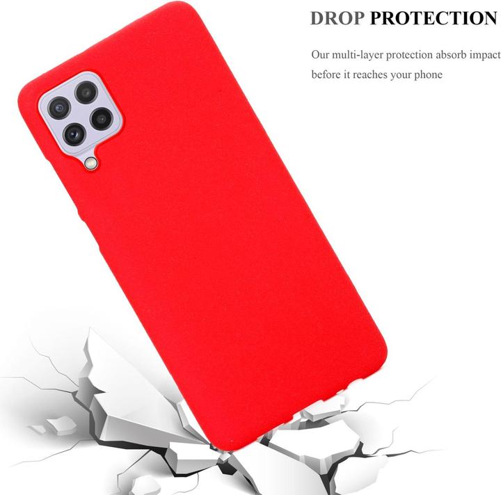 Produktbild Cadorabo TPU Frosted Hülle (Samsung Galaxy M22, Samsung Galaxy A22, Samsung Galaxy A32)