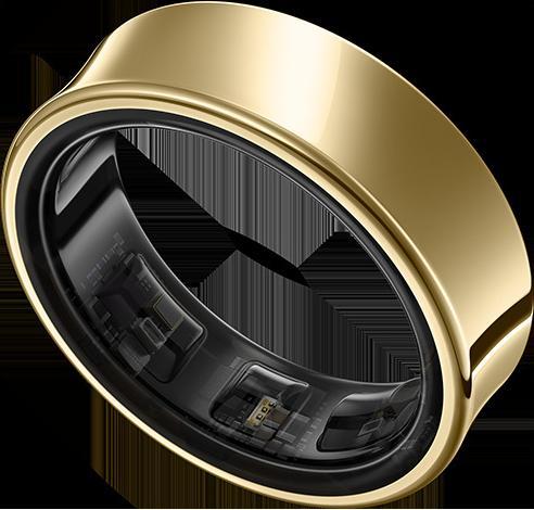 Actual product image Samsung Galaxy Ring (6, Titanium Gold)