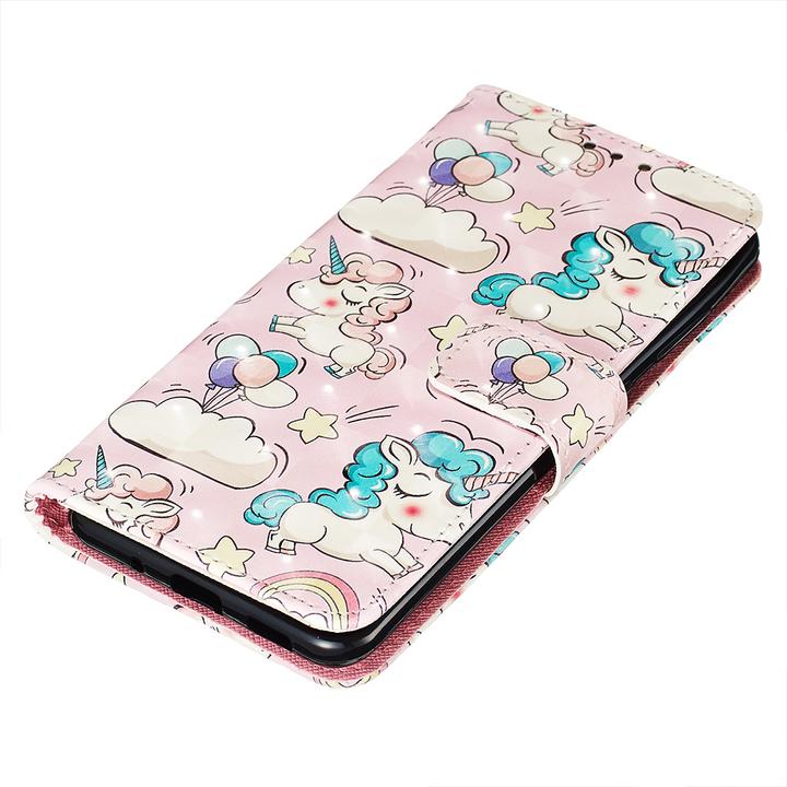 Produktbild PhoneLook Hülle Flip 3D Poneys Clouds (Samsung Galaxy S20 Ultra)