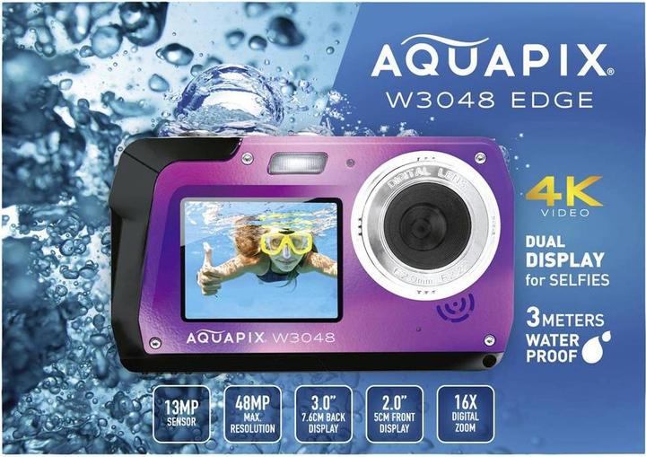 Actual product image Easypix Aquapix W3048 Edge (2 mm, 13 Mpx)