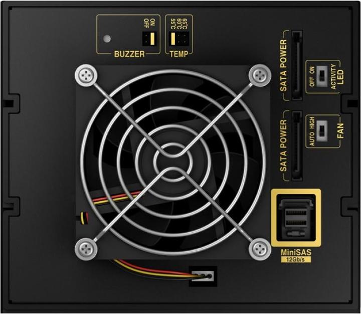 Produktbild Icy Box Backplane SATA+SAS 4x3.5" -> mini SAS IB-564SAS-12G