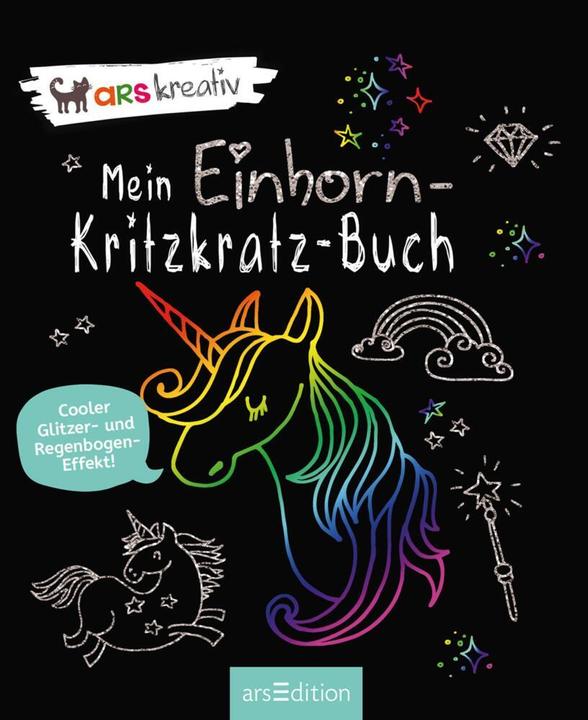 Produktbild Mein Einhorn-Kritzkratz-Buch (Deutsch, 2017)