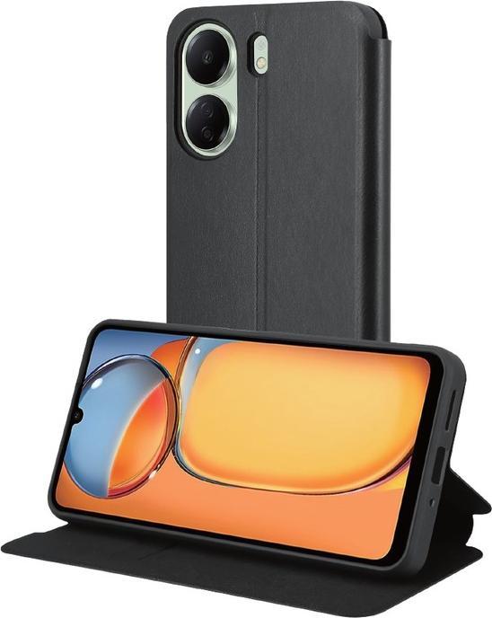 My Way Etui Standfunktion Schwarz Series (Xiaomi Redmi 13C)