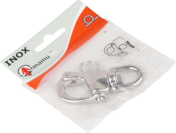 Produktbild Mamutec Rostfrei Wirbelkarabiner 6 mm