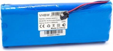 XCell Akku passend für Ecovacs Deebot D523, D540, D550 14,4V 1800mAh Ni-MH