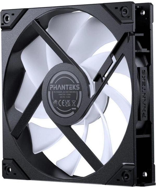 Image du produit Phanteks Ventilateur M25 Gen2 PWM D-RGB - 140mm, noir (140 mm, 1 x)