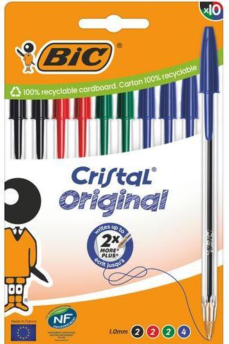 Immagine prodotto Bic Cristal (Trasparente, 10 x)
