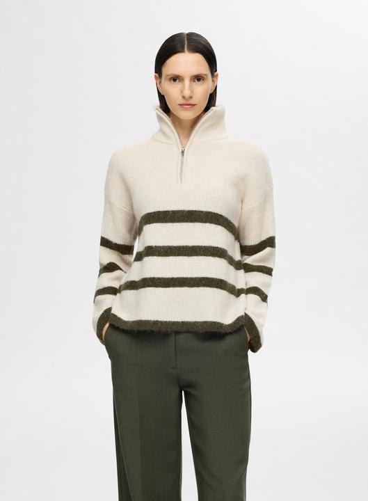 Actual product image Selected Femme Half-zip jumper (L)