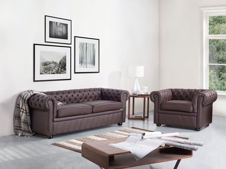 Actual product image Beliani Chesterfield (2 person sofa)