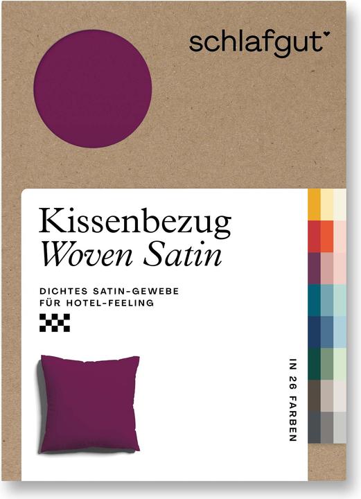 Actual product image schlafgut Woven Satin (Duvet cover, 80 x 80 cm)