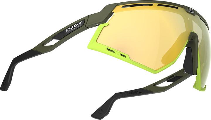 Actual product image Rudy Project Defender Multi Laser Yellowolive Matte (Yellowolive Mat)