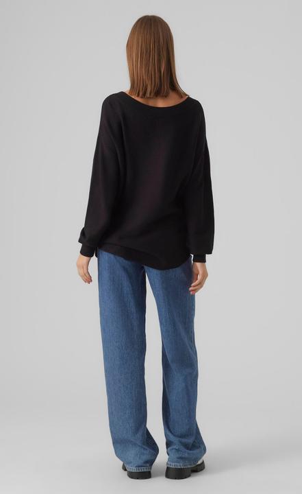 Actual product image Vero Moda VMNANCY LS BOATNECK PULLOVER GA EXC Knitted jumper (XS)