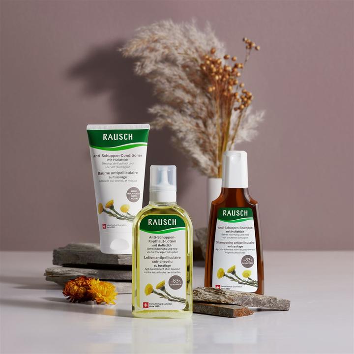 Produktbild Rausch Anti-Schuppen-Shampoo mit Huflattich (40 ml, Flüssiges Shampoo)