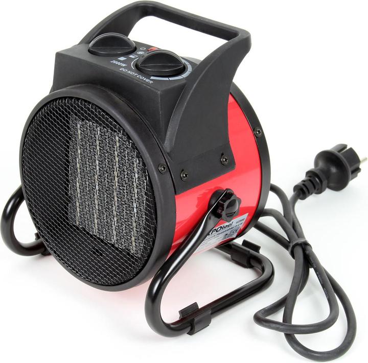 Immagine prodotto Wiltec Keramik Heizstrahler 2kW Heizlüfter Heizgerät Schnellheizer Elektrisch (2000 W)