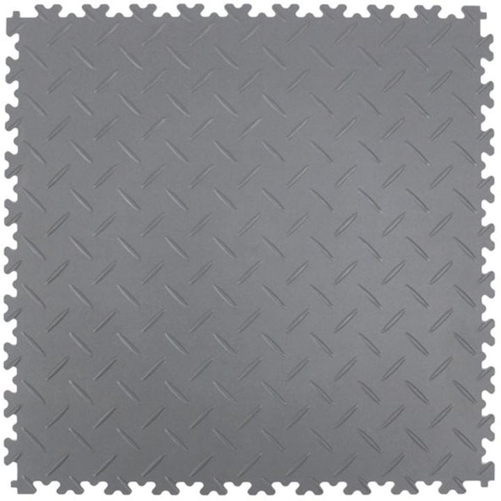 Actual product image Magni Format 4330816847312 - PVC floor tile. Diamond dark grey. 505 x 505 x 4 mm (PVC floor)