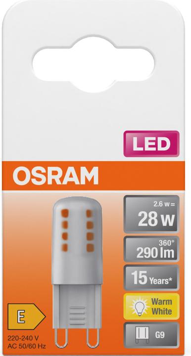 Actual product image Osram Pin (G9, 2.60 W, 290 lm, 1 x, E)