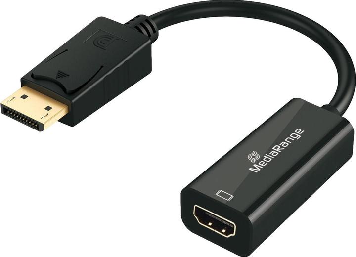 Produktbild MediaRange MRCS177 Videokabel-Adapter 0,2 m DisplayPort HDMI Schwarz (0.20 m, HDMI)