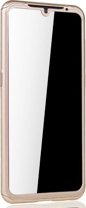 Produktbild König Design Hülle Handy Schutz für Xiaomi Mi 9 Full Case Cover Displayschutz Tasche 360 Gold (Xiaomi Mi 9)
