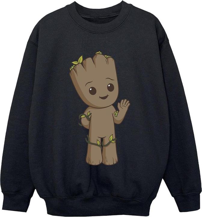 Actual product image Boys I Am Groot Cute Groot Sweatshirt (152, 158)