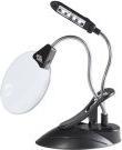 Actual product image Wedo Table loupe with LED lighting