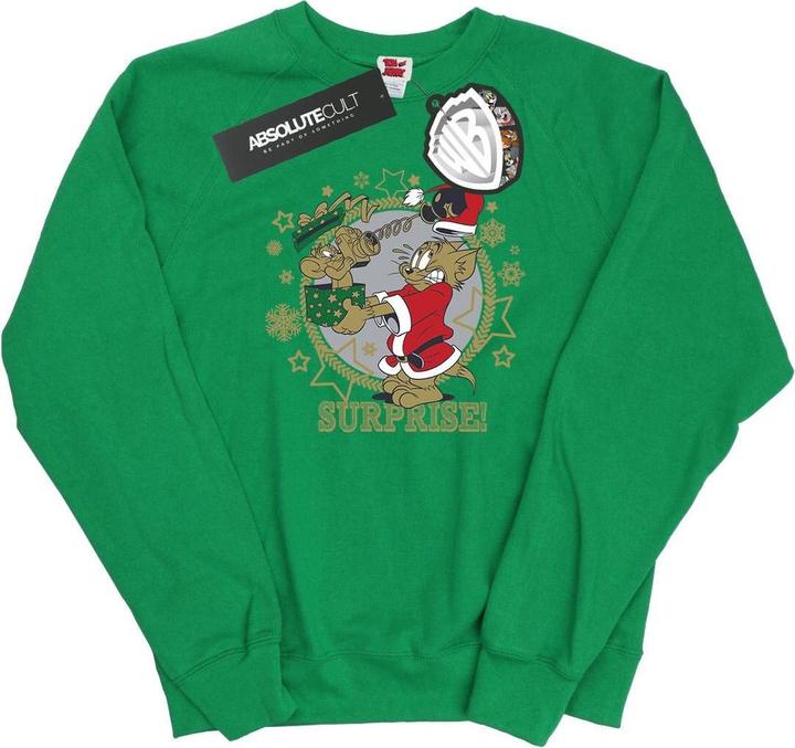 Immagine prodotto Tom & Jerry Christmas Surprise Felpa Donna (XXL)