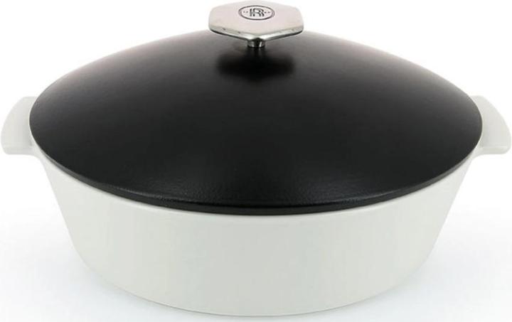 Revol RVL 2 Casserole oval, 33x27x16 cm, 4.2 l, black, induction. (Pot)