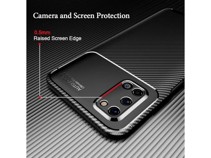 Produktbild Screenguard Oppo A52 / A72 Hülle Carbon Design TPU Case (Oppo A52, Oppo A72)
