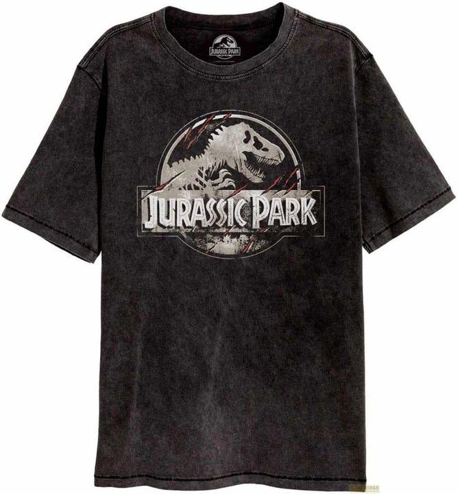 Immagine prodotto NoName JURASSIC PARK - Logo Griffé - Maglietta Délavé Unisex (M) (M)