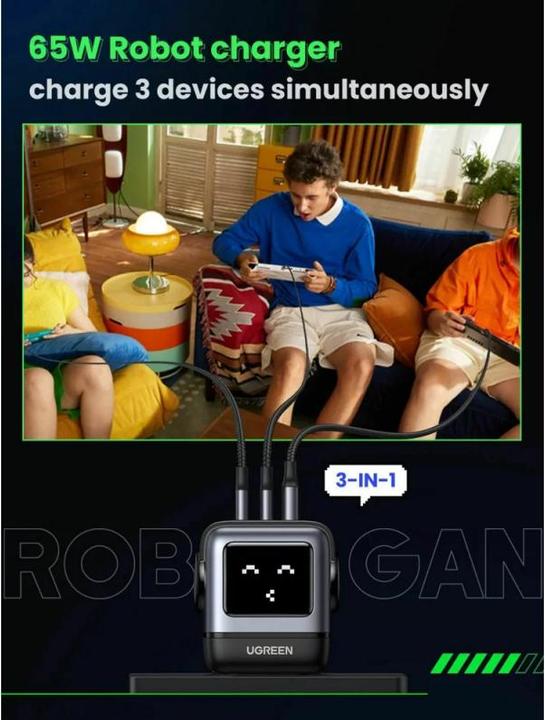Actual product image Ugreen Nexode RG (65 W)