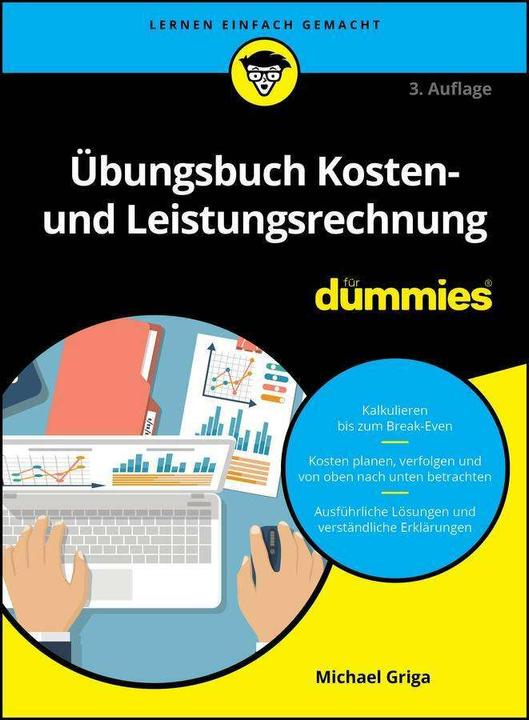Image du produit Übungsbuch Kosten- und Leistungsrechnung für Dummies (Allemand, Michael Griga, 2024)