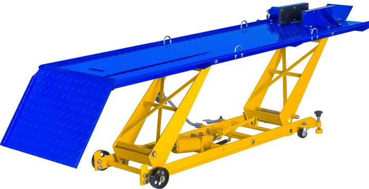 Produktbild MSW Motorradhebebühne - Arbeitsbühne Hebebühne Motorradheber Motorradbühne 450kg