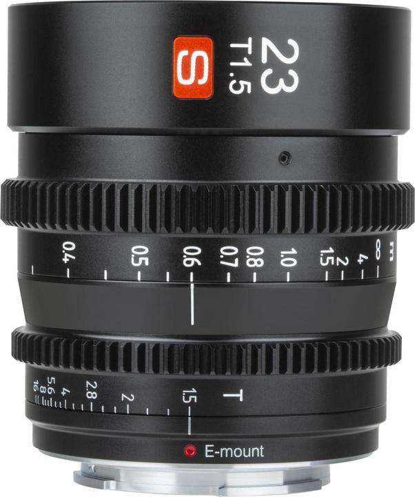 Actual product image Viltrox S23mm T1.5 – Sony E-Mount Cine (Sony E, APS-C / DX, full size)