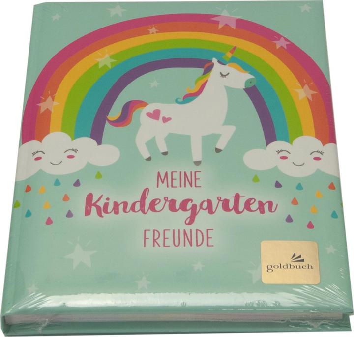 Actual product image Goldbuch Kindergarten Friends Book Unicorn Rainbow (2021)