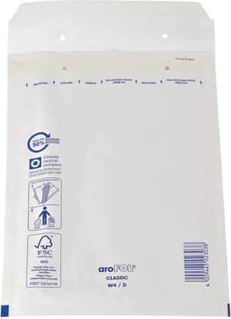 Actual product image Arofol Bubble wrap. Gr.4/D 200x275mm 2FVAF0001 17g white 10 pieces (10 x)