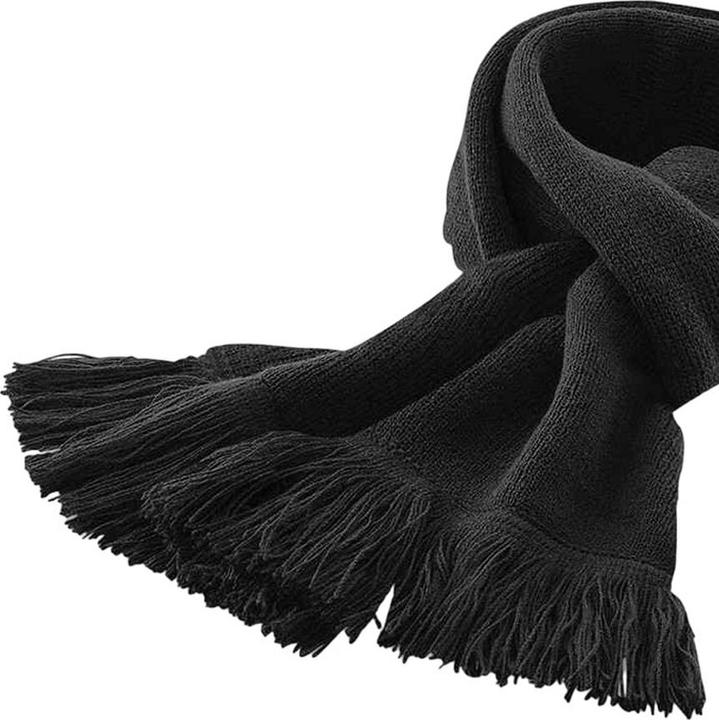 Actual product image Beechfield Unisex Adult Classic Knitted Scarf