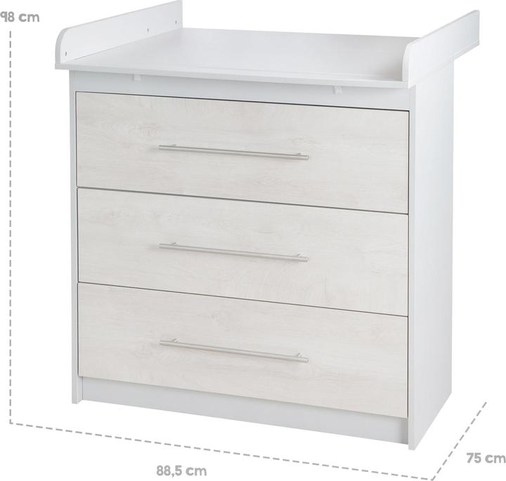 Produktbild Roba schmale Wickelkommode Maren 2