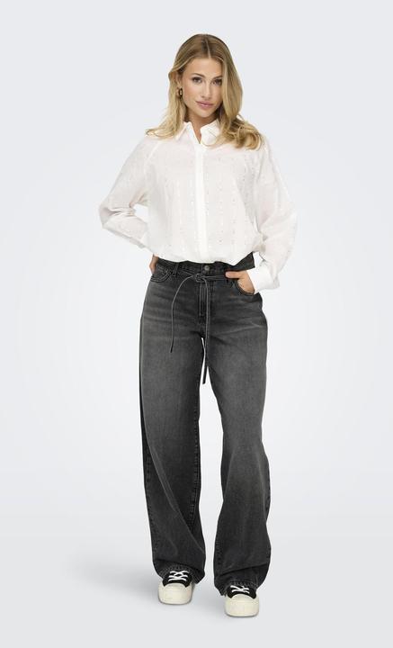 Image du produit Only ONLGIANNA Mittlere Taille Ballon Schnitt Jeans Jeans mit weitem Bein (W29/L34)
