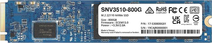 Actual product image Synology SNV3510-800G (800 GB, M.2 22110)
