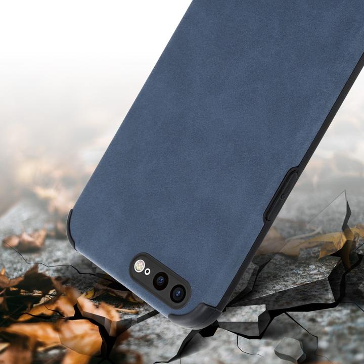 Produktbild Cadorabo Hülle für Apple iPhone 7 PLUS / 7S PLUS / 8 PLUS im TPU Matt Leder LM161 Style (Apple iPhone 7 Plus, Apple iPhone 7s Plus)