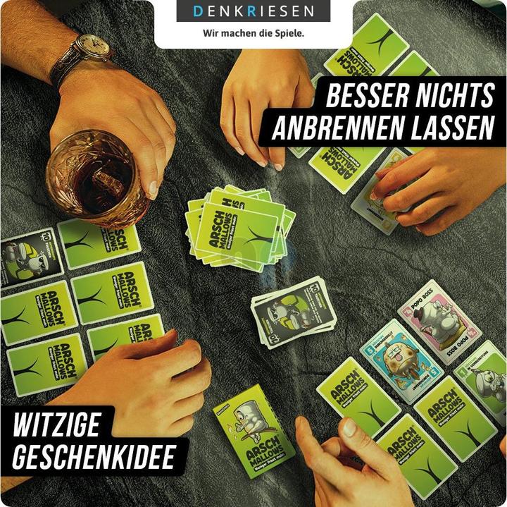 Image du produit Denkriesen Arschmallows® - "Moins On En Mange, Plus On En A" (Allemand)