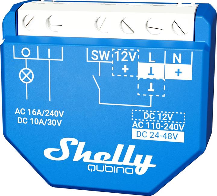 Actual product image Shelly Qubino Wave 1 (Switch actuator)