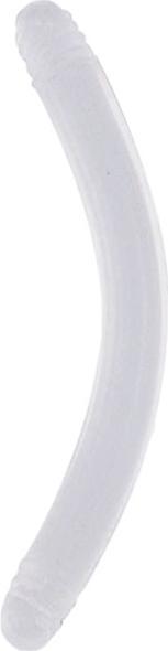 Star Piercing Bananen-Stab transparent (ohne Messing, Bioflex)