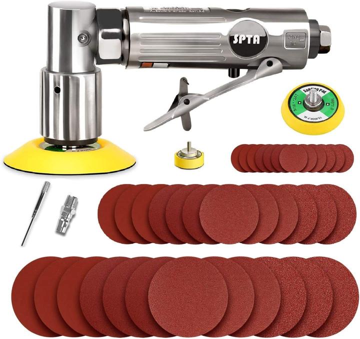 Actual product image Spta Angle grinder 80mm with grinding wheels