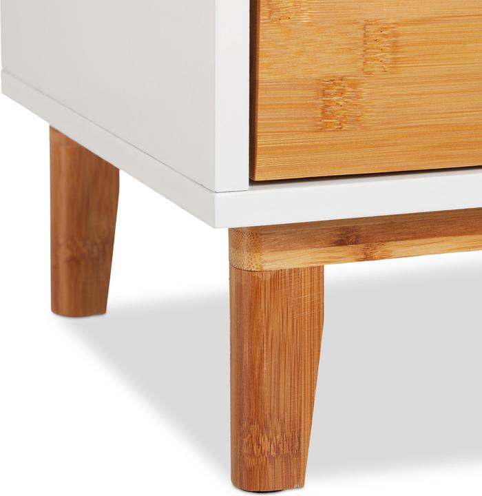 Actual product image Relaxdays Free Standing Shelf (32 x 30 x 101 cm)