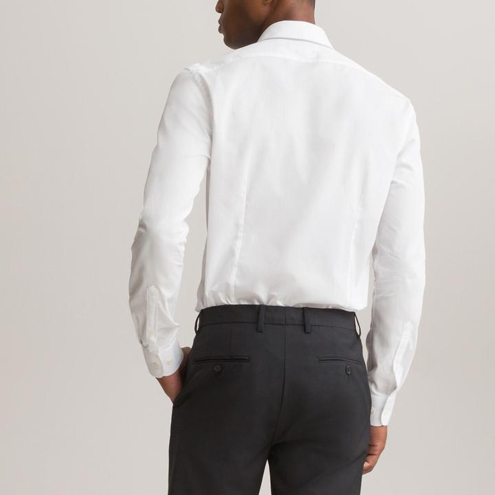 Actual product image La Redoute Collections Slim Fit Shirt with French Collar (M)
