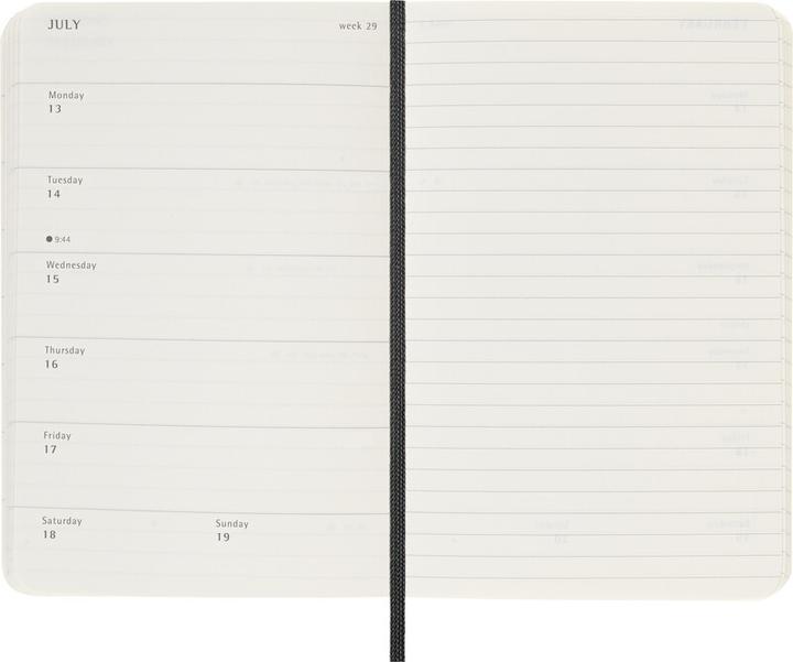 Actual product image Moleskine Schüleragenda Soft Cover (9 x 14 cm, English)