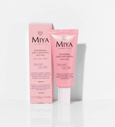 Miya Cosmetics Miya - Secret Glow Illuminating Cream From Vitamins Eyes Face Décolletage 30Ml (30 ml, Tag + Nacht)